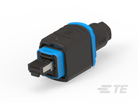 Złącze Ethernet Męski Złącze RJ45 Montaż na kablu TE Connectivity, proste 8-żyłowe