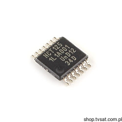 74HCT125PW-Q100 Quad Buffer 3-State SMD-TSSOP14 NXP 1600