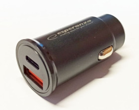 EZC111K ładowarka samochodowa USB-C, moc 20W
