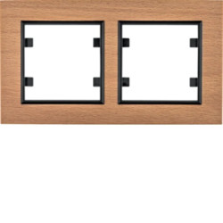Lumina passion Ramka 2-krotna pozioma drewno buk WL9225