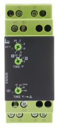Timer Relay Szyna DIN 12 → 240V ac/dc DPDT 2-stykowy Tele DPDT 0.04 s → 3min E3ZS20 jednofunkcyjny