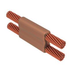 Mufa kablowa, seria: Cadweld, kabel: 35mm², łącznik: Proste, materiał: Grafit