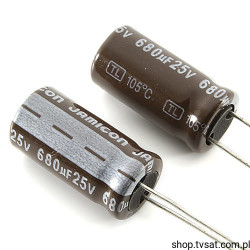 TLP681M1EG20R 680uF 25V Electrolytic RADIAL JAMICON