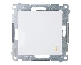 Simon 54 Łącznik krzyżowy biały DW7A.01/11