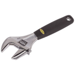 Siegen S0854 Adjustable Wrench 200mm Extra Wide Jaw Capacity