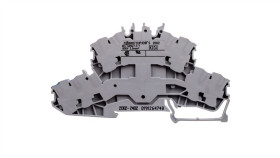 Złączka Szynowa 2-Piętrowa 2,5Mm2 Szara Topjob 2002-2402 /50Szt./