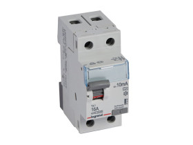 Wyłącznik różnicowoprądowy 2P 16A 10mA typ A P302 serii TX3 411552 LEGRAND