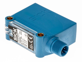 Czujniki fotoelektryczne Tłumienie tła w obudowie prostokątnej SICK PNP zakres 20 mm → 950 mm LED