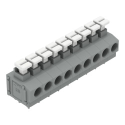 Klucz polaryzacyjny 9 -pinowe raster 5/5.08mm Przewlekany Męski WAGO