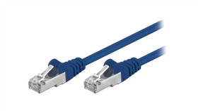 F/Utp5-Cca-150Bl Patch Cord F/Utp 5E Linka Cca Pvc Niebieski 15M 26Awg