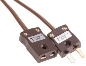 Przewód termoparowy T, -10 → +220 C., dł. 5m, izolacja: PVC, 7-żyłowy, RS PRO