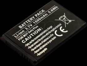 10633 Smartphone battery for Motorola devices, Li-Ion, 1500 mAh