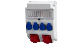 Rozdzielnica Caja 11M - Gniazda 2X32a 5P, 4X230v /11 Modułów/