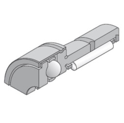 Łożysko igiełkowe Ø wew: 60mm Ø zew: 72mm Łożysko kombinowane wałeczkowe-igłowe + kulkowe oporowe szerokość 40mm NTN