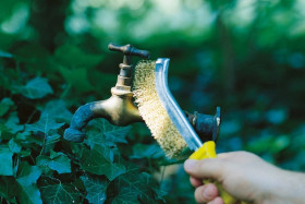 Szczotka ręczna 1-rzędowa 265mm drut mosiężny WF2716000