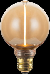 LX100175 LED filament lamp E27, 2 W, 65 lm, 1800 K, dimmable