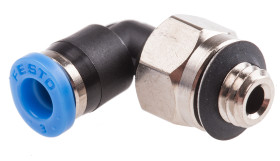 Złączka pneumatyczna M5 męskie Wciskane 3 mm Festo Adapter gwintowany kolankowy M5 męskie