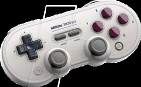 80DJ 8BitDo SN30 Pro Bluetooth Controller, Gameboy design