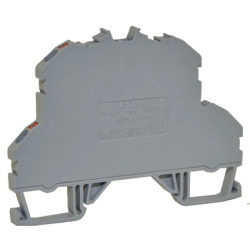 Złączka uniwersalna sprężynowa 2-poziomowa OPK-C 2,5mm2 rozdzielona szara, T0-1782-1020101