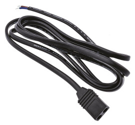 Przewód do wentylatorów zasilający, 1500mm do Kompaktowe wentylatory AC ze stykami 2,8/3 x 0,5 mm