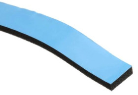 Taśma piankowa, 31m x 12mm x 3.2mm, kolor: Czarny, RS PRO Dwustronne