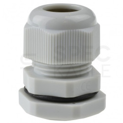 Dławik kablowy Dławnica izolacyjna plastikowa PG21 H szara IP68 z nakrętką NEKU WORECZEK /10