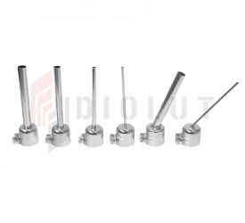 Zestaw 6 dysz do lutowania lub spawania plastików