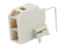 Szpila złącza płytki drukowanej 2-pinowe raster: 6.5mm 2-rzędowe Molex Przewlekany