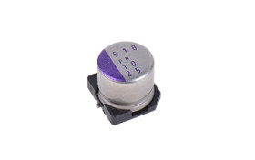 Kondensator 10μF ±20% 25V dc SMD 65mΩ Panasonic