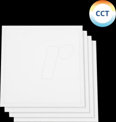 600113 LED panel, 36 W, 3600 lm, CCT, 4 pieces
