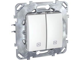 UNICA Wyłącznik żaluzjowy zwierny przycisk biel polarna MGU50.207.18Z SCHNEIDER ELECTRIC