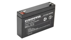 Europower Akumulator 6V Ep 7Ah Żywotność: 6-9 Lat