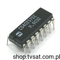 CD40257BE Quad Multiplexer 3-State DIP16 HARRIS