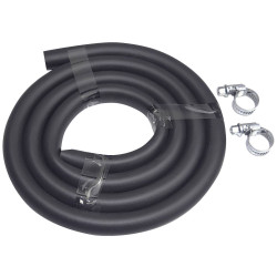 Gloria Haus und Garten 706950.0000 Spray Hose 1.40m with Screw Clamps