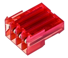 Złącze IDC 4-pinowe raster: 2.54mm Żeński Montaż na kablu TE Connectivity