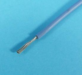 SIF-1,00mm BLUE PRZEWÓD SILIKONOWY