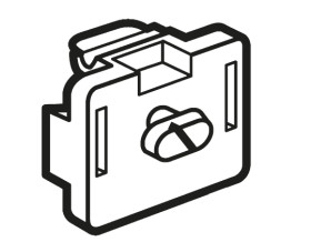 Akcesoria do koryt kablowych Nylon 66 Mocowanie izolowane Lina 25 Legrand