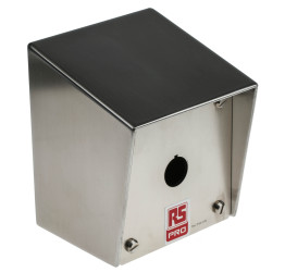 Obudowa kasety sterowniczej RS PRO 1-otworowa Ø 22mm IP66, IP69K