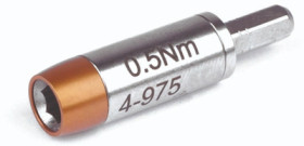 Torque adapter, 0.5 Nm, L 32 mm, 7.5 g, 4-975