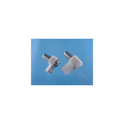 Wtyk TV antenowy kątowy duży HQ