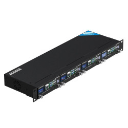 Uctronics Rack Pro for Pi 5 - 19" 1U Rack Mount with 4x M.2 Bases and LCDs