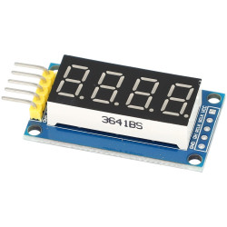 Moduł Wyświetlacza LED 4 Cyfry 74HC595