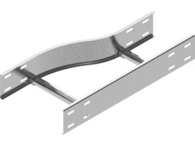 Redukcja prawa RPDST400/300H100 grubość blachy 3,0mm 411643 BAKS