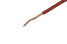 Przewód instalacyjny H07V-K (LgY) 2,5 czerwony /100m/