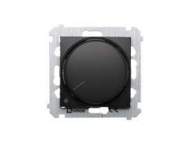 SIMON 54 Ściemniacz obrotowy czarny 2-biegunowy do LED ściemnialnych DS9L2.01/49 KONTAKT SIMON