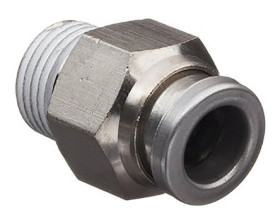 Złączka pneumatyczna NPT 1/8 Wciskane 1/4 cala SMC Gwint-przewód