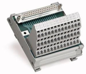 Moduł przejściowy ze złączem żeńskim D-Sub 25-torowy 289-623 /1szt./