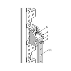 Zestaw elementów mocujących, typ: Szyna główna