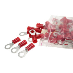 Końcówka oczkowa izolowana NOI 1/5 czerwona (100 szt.) 1877811 Next