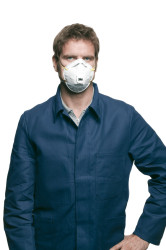 8812 3M respirator with valve, FFP1 protection level